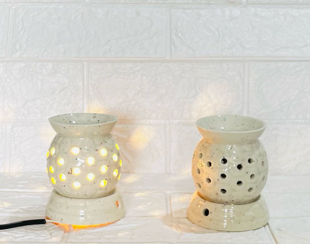 Tanark Floral Ceramic Aroma Warmer